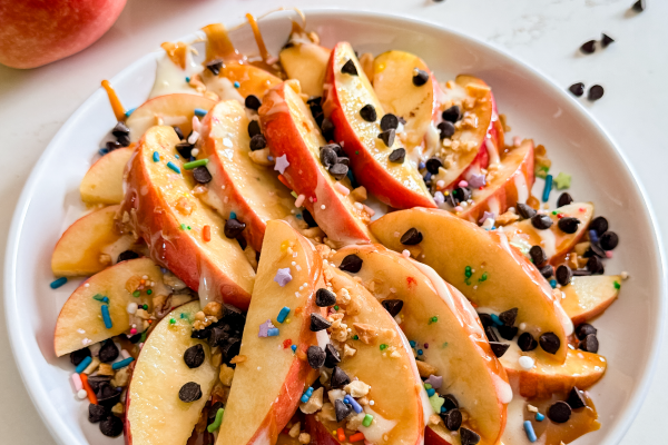 Caramel Apple Nachos